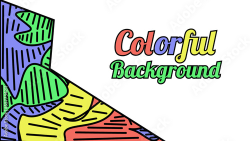 Abstract liquid shape. Fluid geometric design.colorful waves with geometric lines, dots.vector