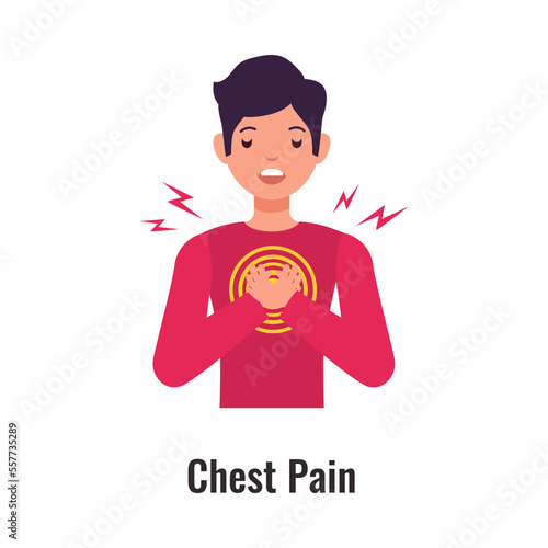 Asthma Symptom Illustration