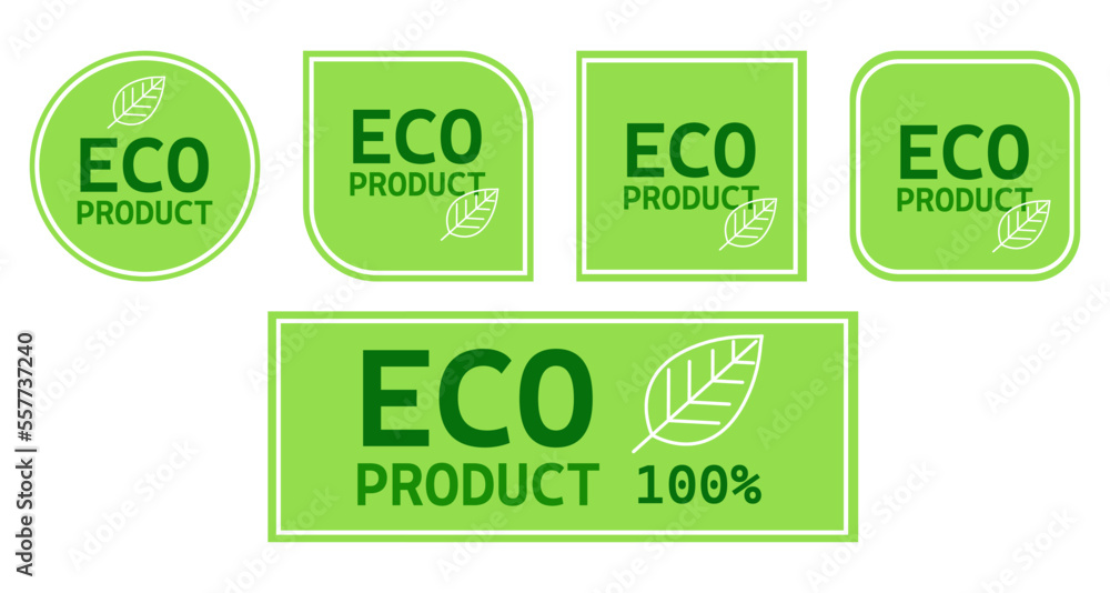 sets eco friendly labels sets eco friendly labels