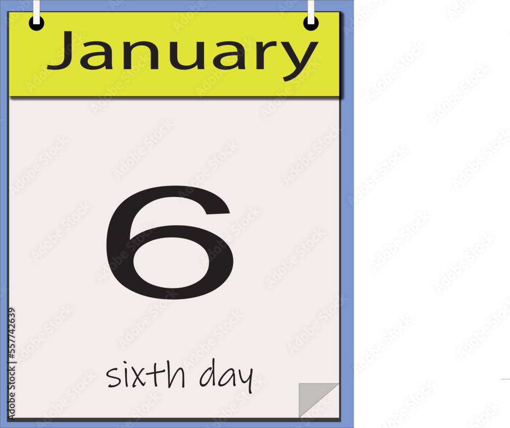 new calendar with simple design for general use
new calendar with simple design for general use