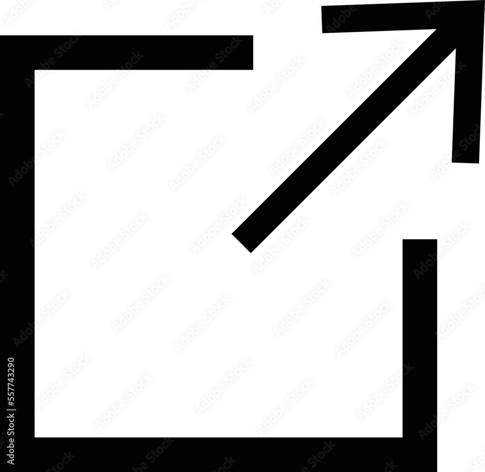 External link symbol vector icon. Download, Share, and Link icon. Hyperlink chain symbol. External link symbol vector icon. Download, Share, and Link icon. Hyperlink chain symbol.
