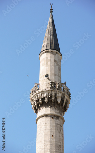 Located in Istanbul, Turkey, the Zal Mahmut Pasha Mosque was built in the 16th century by Mimar Sinan.