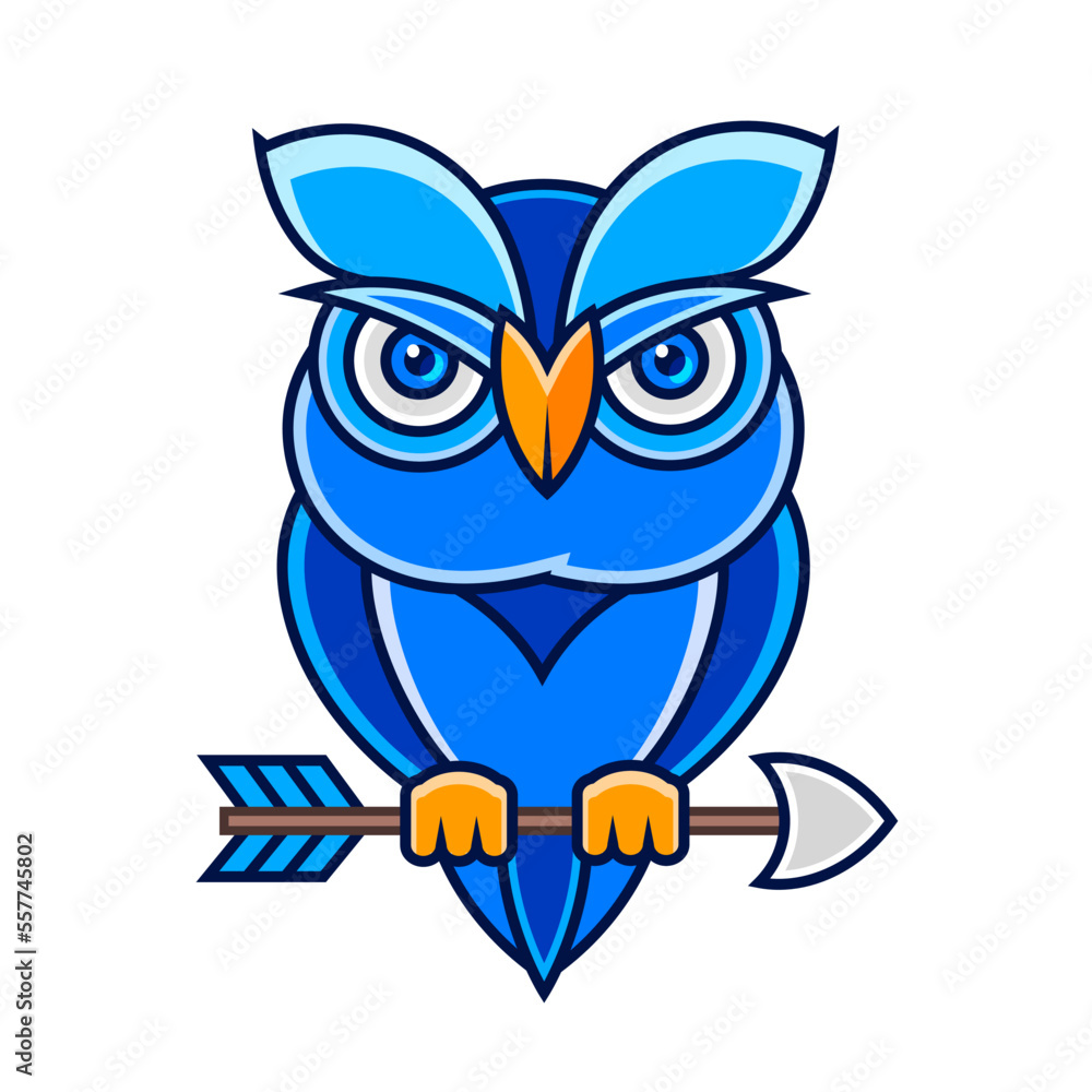 Vector Cartoon Cute Blue Bird Flying Isolated Vector Cartoon Cute Blue Bird Flying Isolated