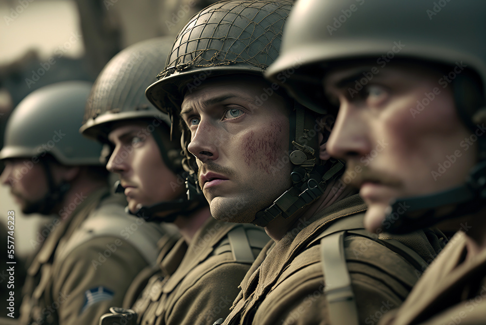 Soldiers in war - Generative AI Soldiers in war - Generative AI