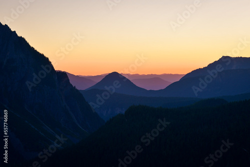 Rainier Valley Sunset
