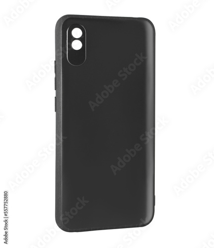 silicone phone case, black