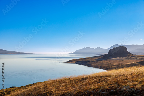 View of Eskifjördur Fjord, Iceland