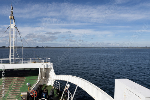Ferry ride from Pargua to Chacao for visiting Chiloé (Isla Grande de Chiloé) in Chile  photo
