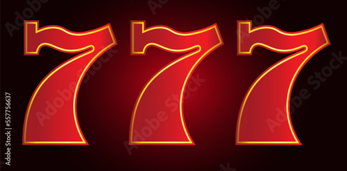 Golden slot machine wins the jackpot