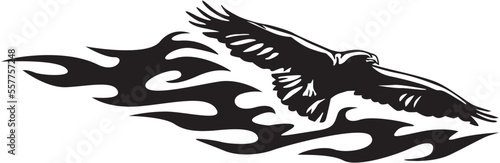 eagle black illustration 