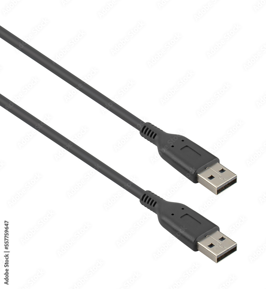cable with USB connector Stock Photo | Adobe Stock