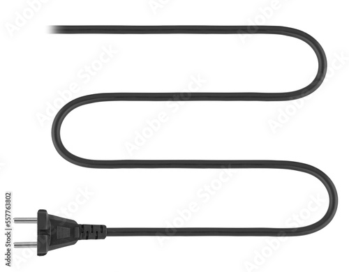 cable with a plug from the mains