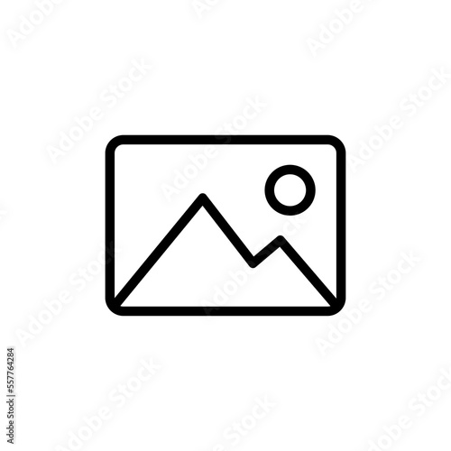 Image vector symbol, modern icon for website or mobile app.