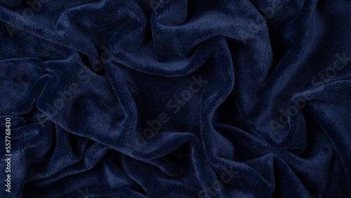 Beautiful velour dark blue background