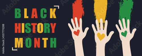 Black history month African American history celebration 