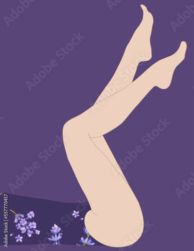 Woman legs