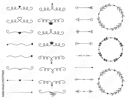 Set of design elements