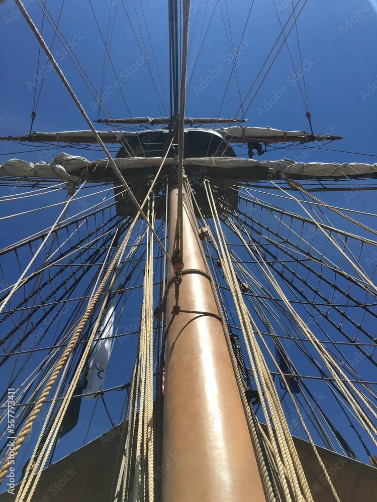 Fototapeta premium ship mast