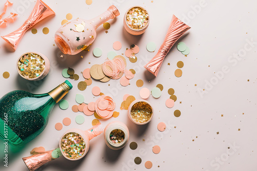 Wallpaper Mural View of the year changing in the backdrop above. Generative AI Torontodigital.ca