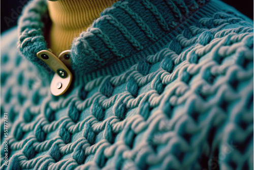 Winter fashions - knitwear photo