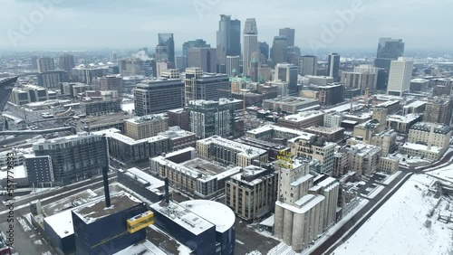 Minneapolis Minnesota Aerial