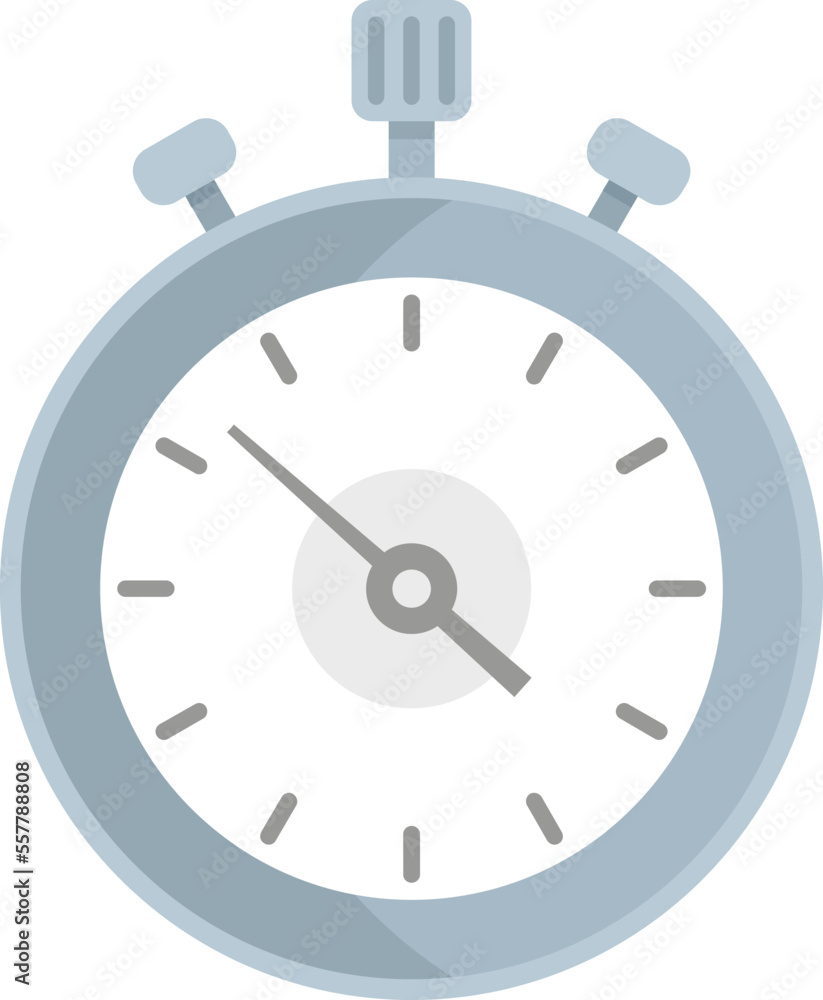 Start stopwatch icon flat vector. Watch timer. Countdown time isolated Start stopwatch icon flat vector. Watch timer. Countdown time isolated