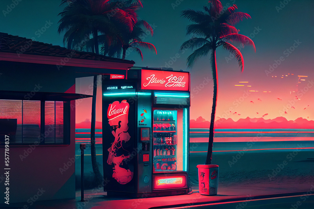 vending machine, pixel art, anime aesthetic Stock Illustration | Adobe ...