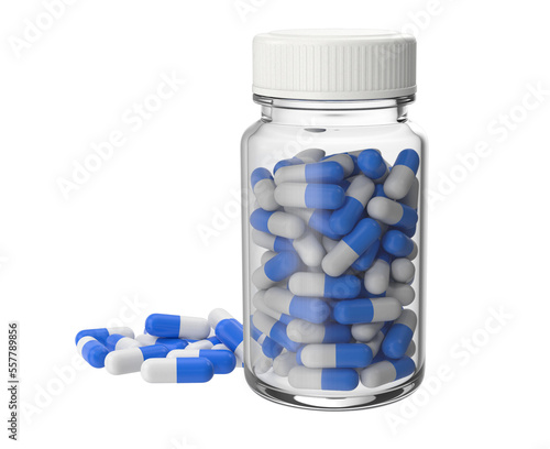 bottle of pills