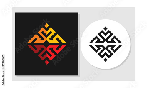 Wall hanging ornaments, can be used for company logos or initials