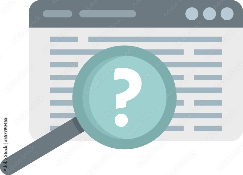 Request icon flat vector. Online form. Document service isolated Request icon flat vector. Online form. Document service isolated