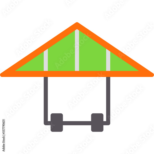 Hang Gliding Icon