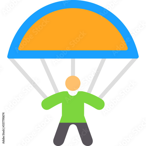 Skydiving Icon