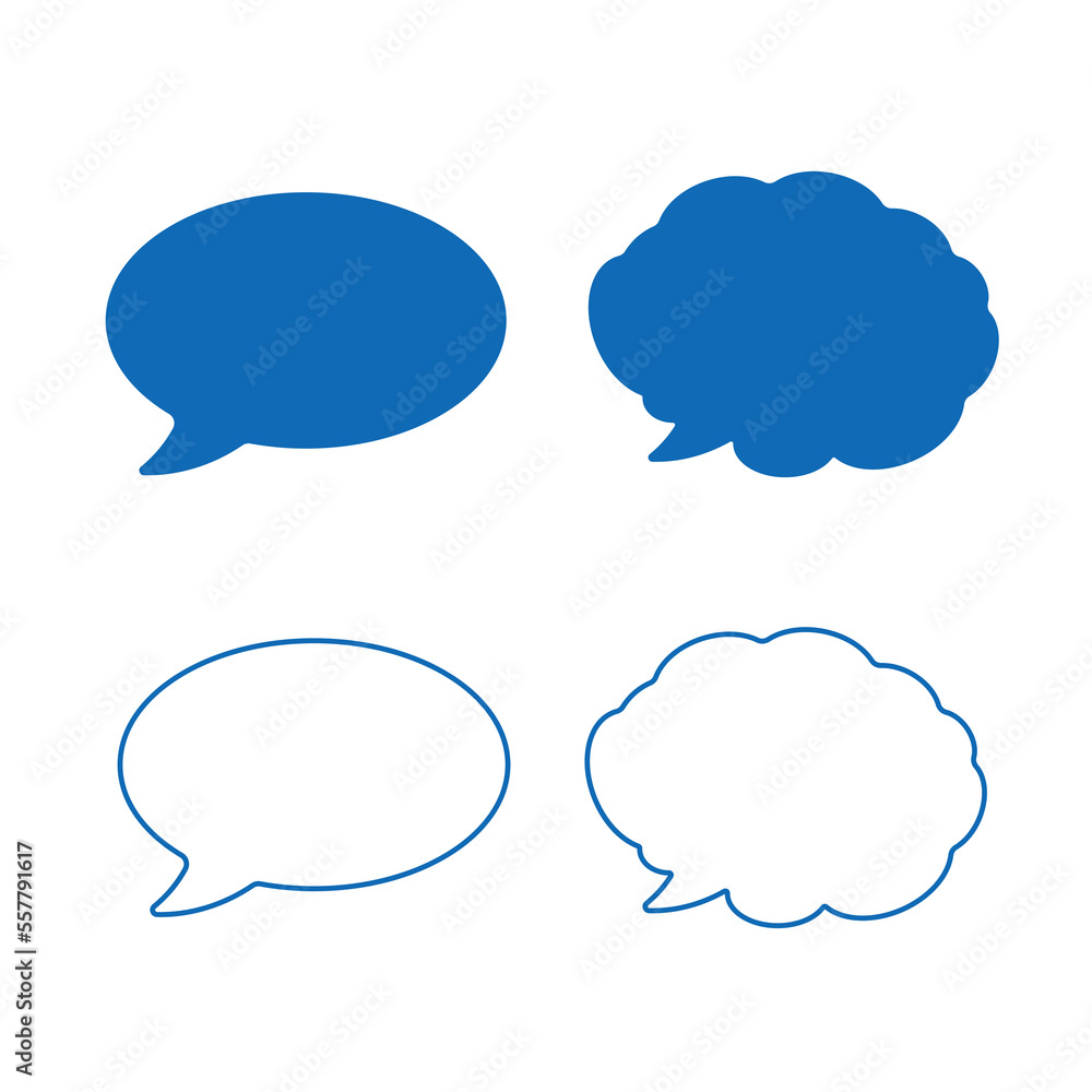 Speech bubbles vector icon set. Line and glyph sign collection for mobile concept and web design. Symbol, logo illustration. Vector graphics Speech bubbles vector icon set. Line and glyph sign collection for mobile concept and web design. Symbol, logo illustration. Vector graphics