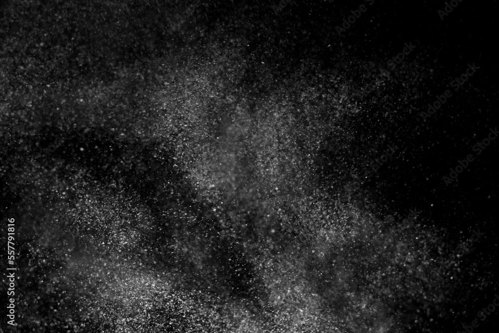 Obraz premium Macro texture of dust or particles in the air