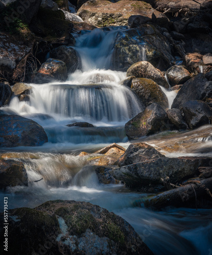 Stream through the rocks
