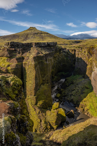 Volcanic river