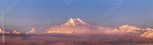 Hazy winter morning