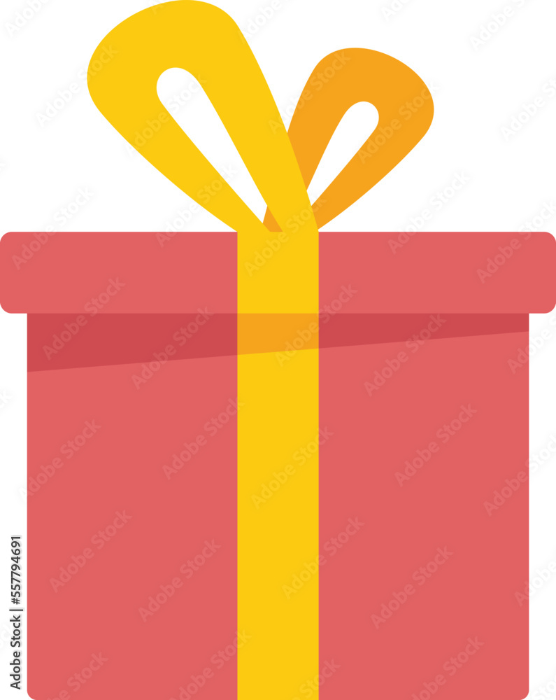 Product box icon flat vector. Paper parcel. Carton package isolated Product box icon flat vector. Paper parcel. Carton package isolated