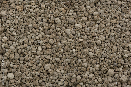 Canvas-taulu Garden gypsum soil amendment organic fertilizer closeup