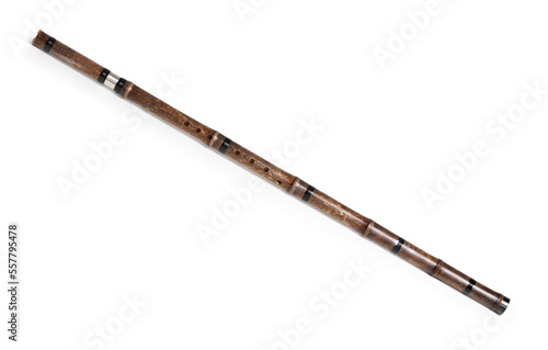 Xiao Chinese end-blown bamboo flute photo