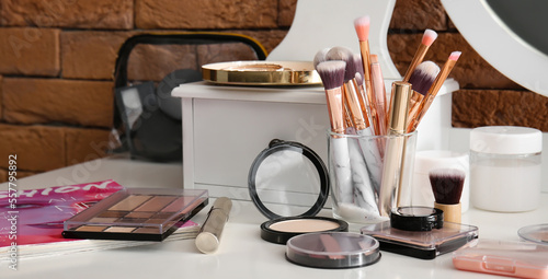 Set of decorative cosmetics...
