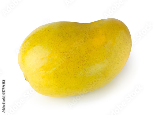 Closeup of a ripe yellow Ataulfo mango photo