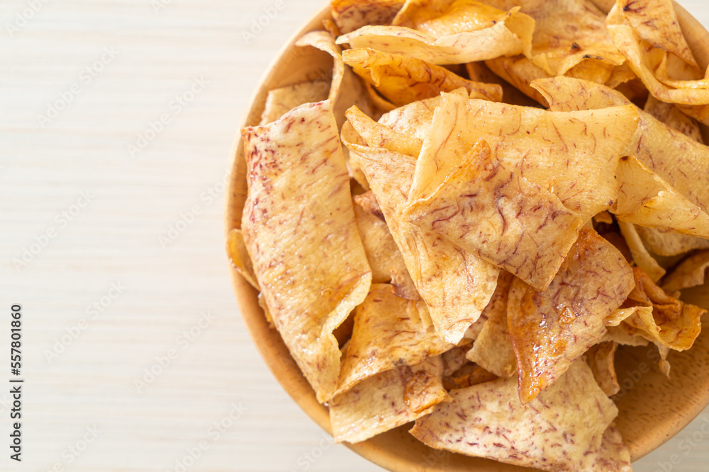 Crispy Sweet Taro Chips - snack