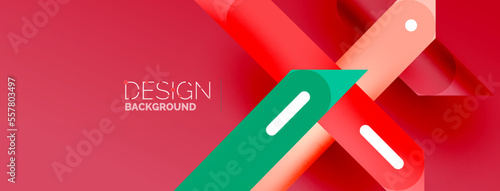 Background overlapping lines. Dynamic lines abstract wallpaper. Straight lines composition vector illustration for wallpaper banner background or landing page