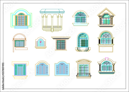 collection of windows