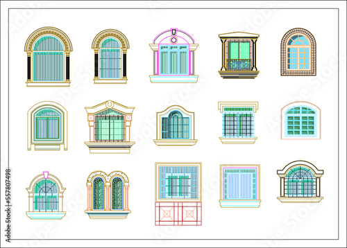 collection of windows