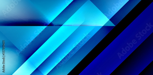 Dynamic triangle design with fluid gradient colors abstract background