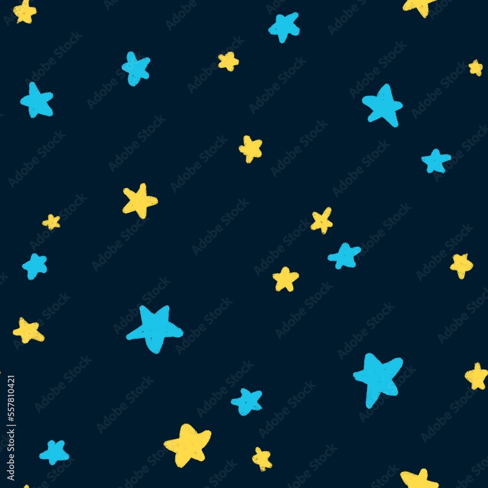 Hand drawn seamless pattern of outer space galaxy astronaut in purple blue colors. Stars planet asteroid comet saturn moon fabric print for boys nursery decoration spaceship alien ship art. Hand drawn seamless pattern of outer space galaxy astronaut in purple blue colors. Stars planet asteroid comet saturn moon fabric print for boys nursery decoration spaceship alien ship art.