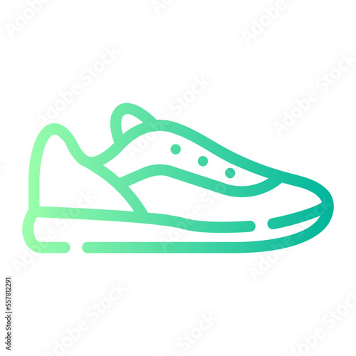sneakers gradient icon