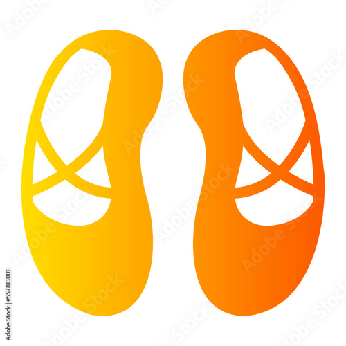 ballerina gradient icon
